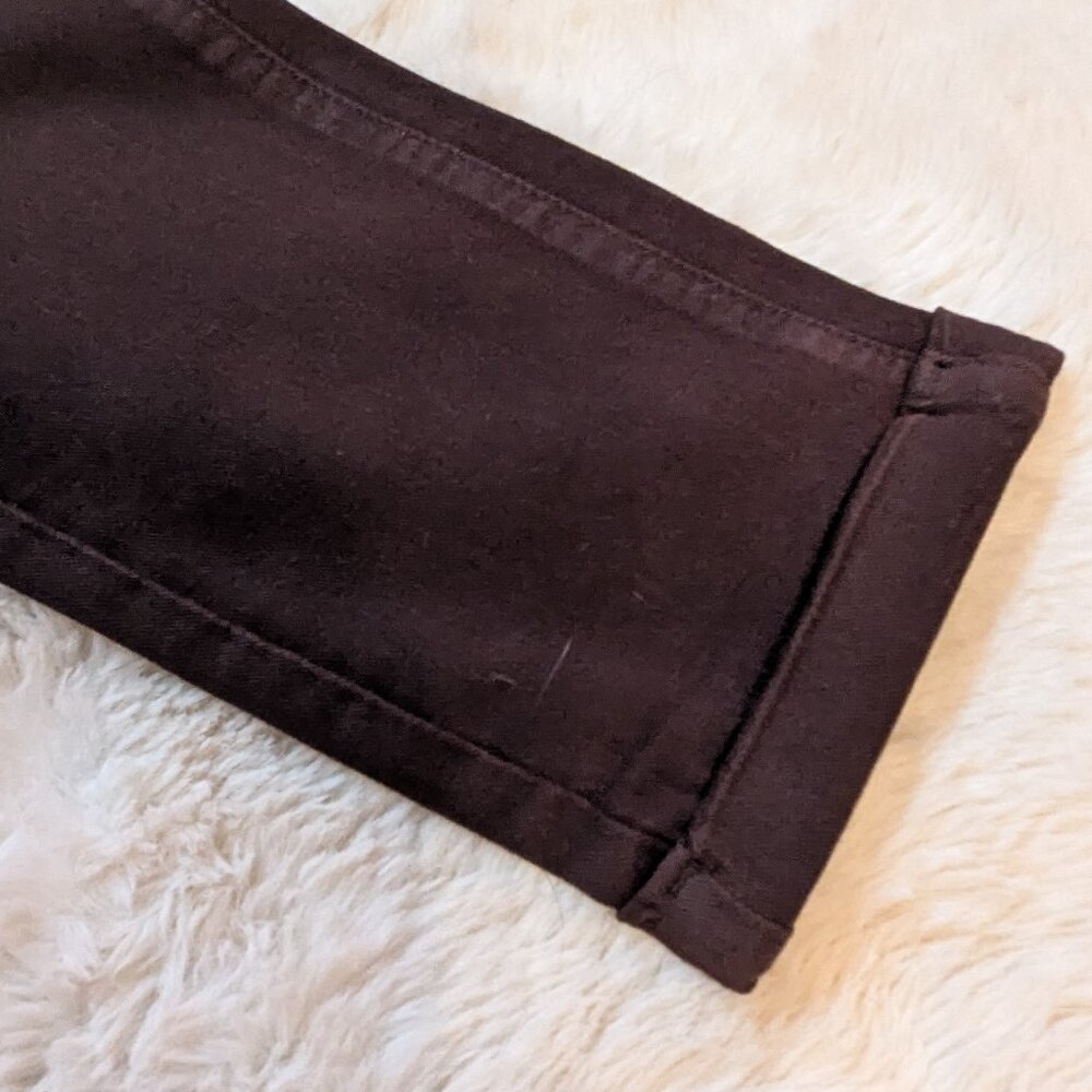 NWT Charlie B Cuffed Hem Twill Jeans - Mocha - Picture 5 of 10